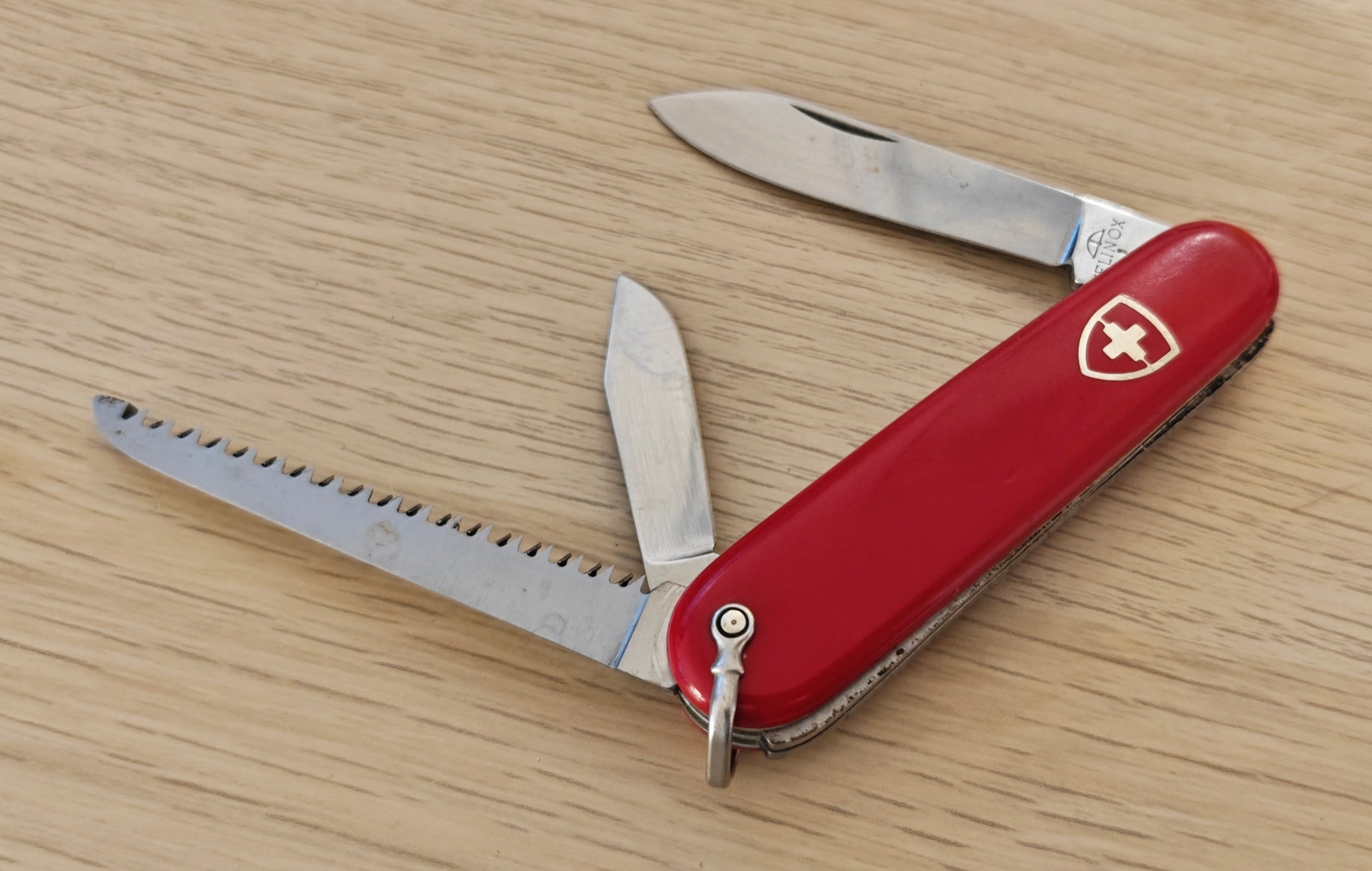 Victorinox Swiss Army Lumberjack 84mm Elinox 1957-1965 Bail