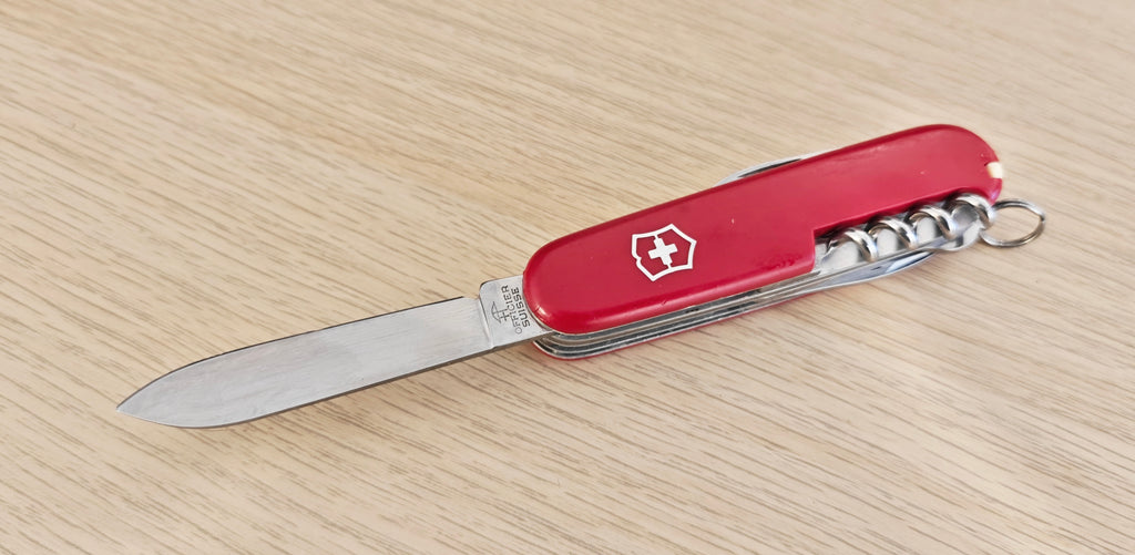 Victorinox Swiss Army Knife Huntsman NORTON metal inlay