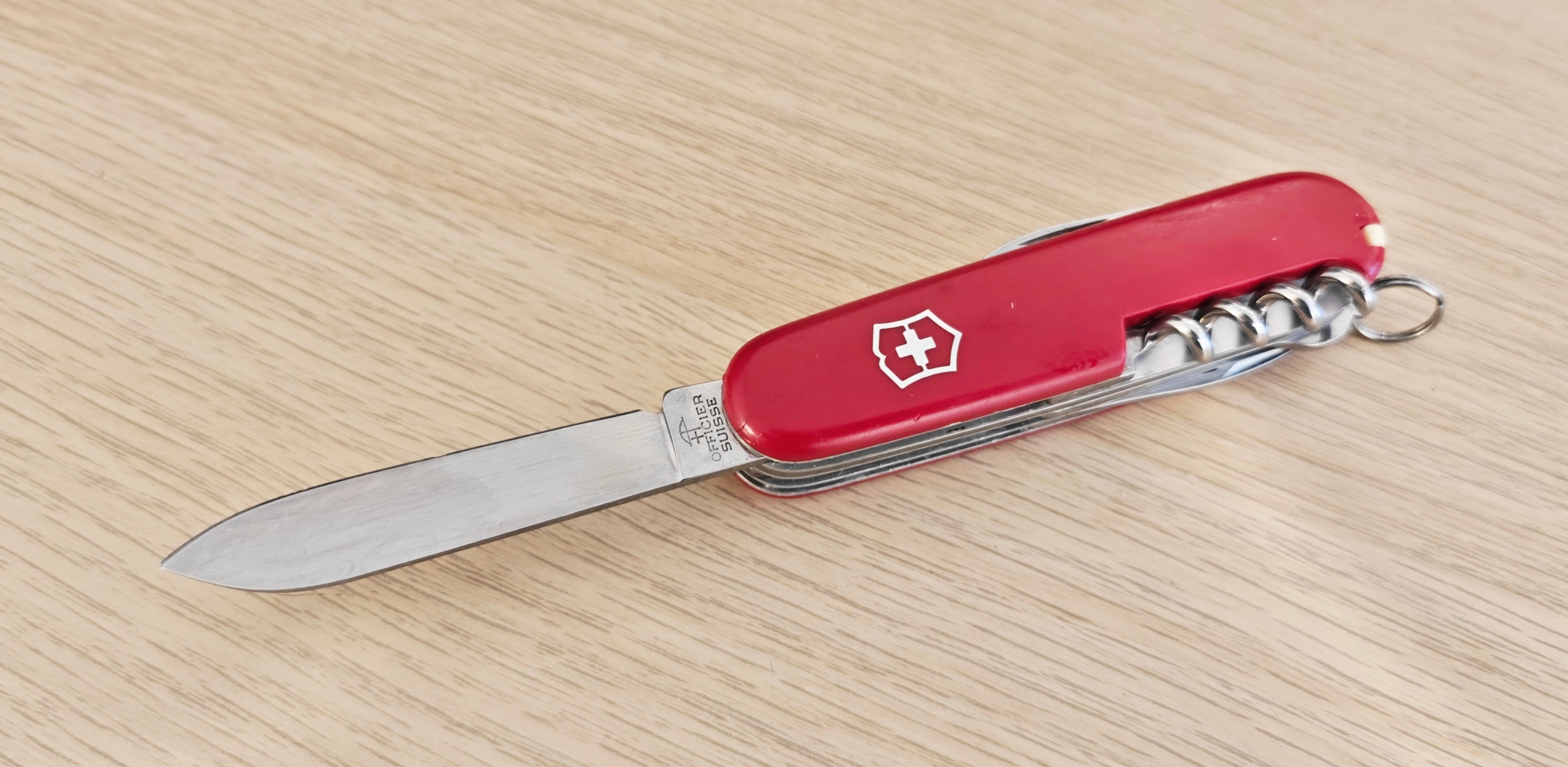 Victorinox Swiss Army Knife Huntsman NORTON metal inlay