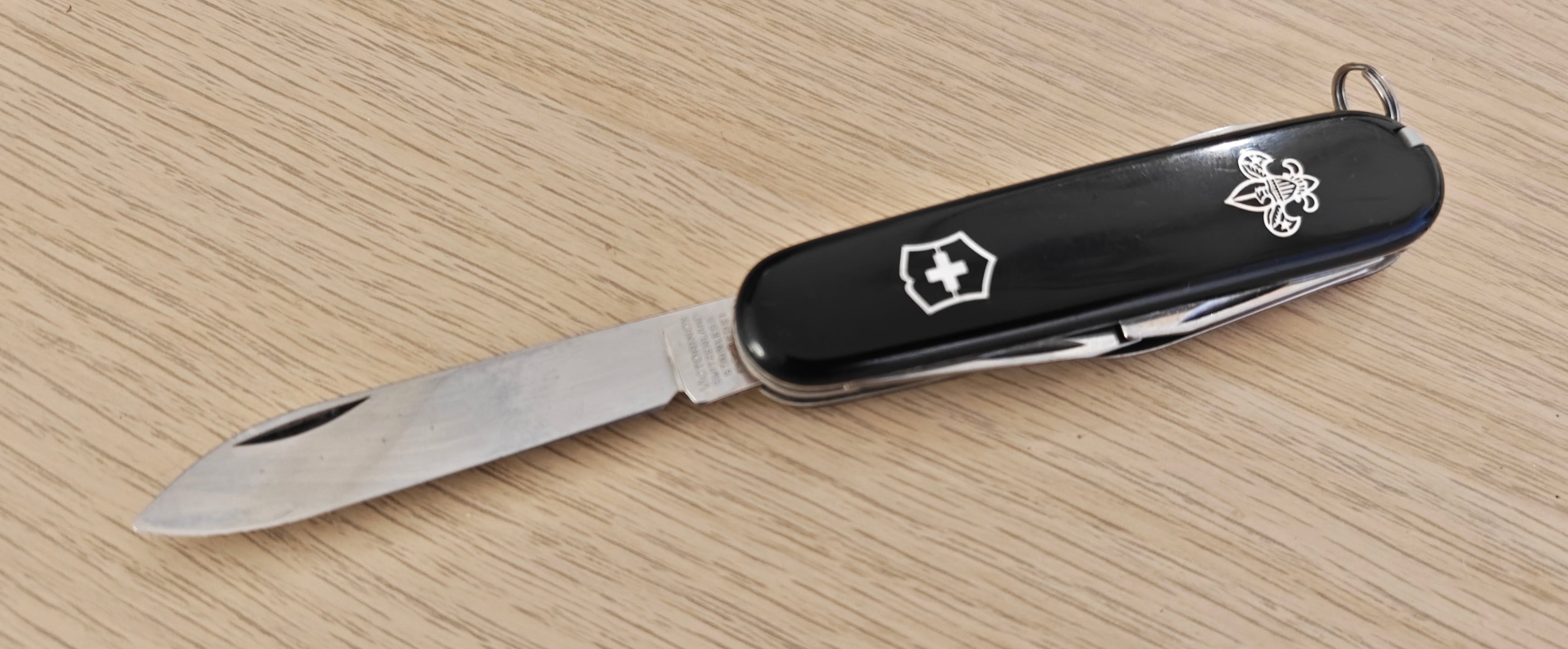 Victorinox Swiss Army Tinker BSA Black Metal inlay 1986-1991