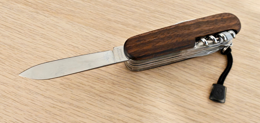 Victorinox Swiss Army Knife Swisschamp Walnut Wood
