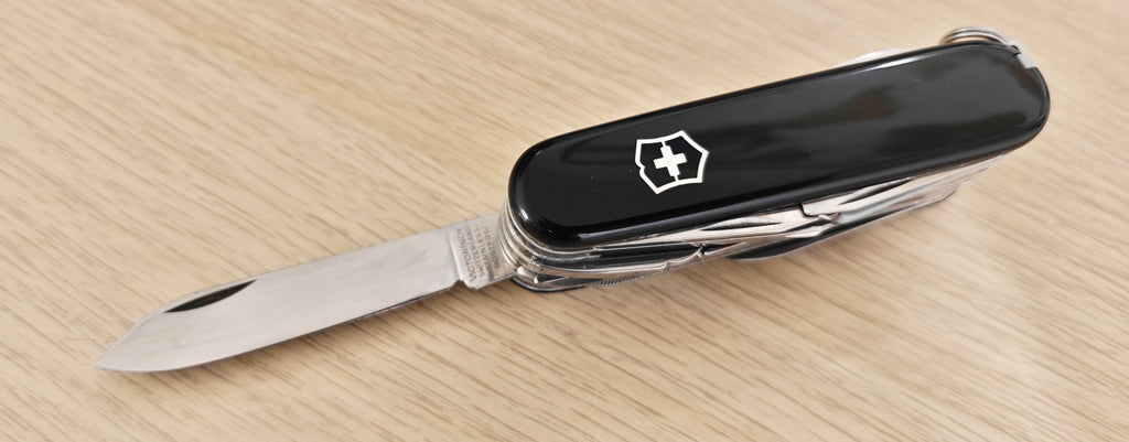 Victorinox Swiss Army Knife Swisschamp Black 1991-1996