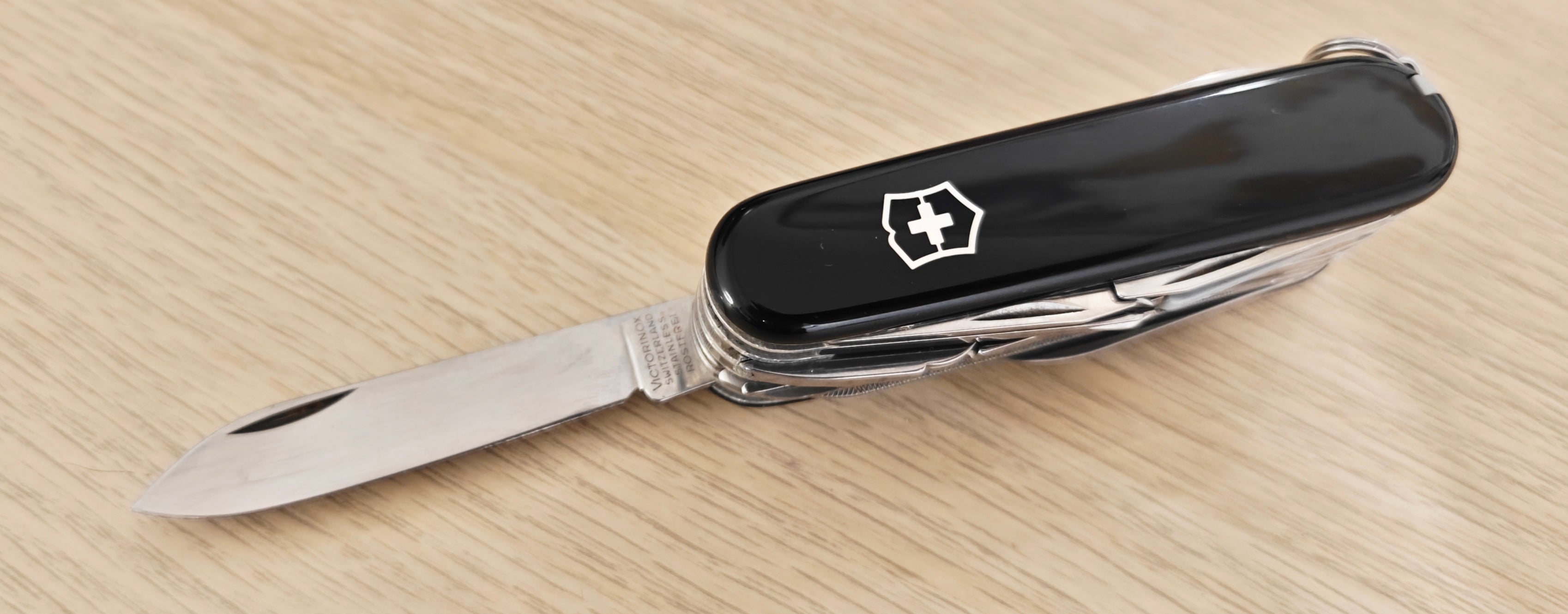 Victorinox Swiss Army Knife Swisschamp Black 1991-1996