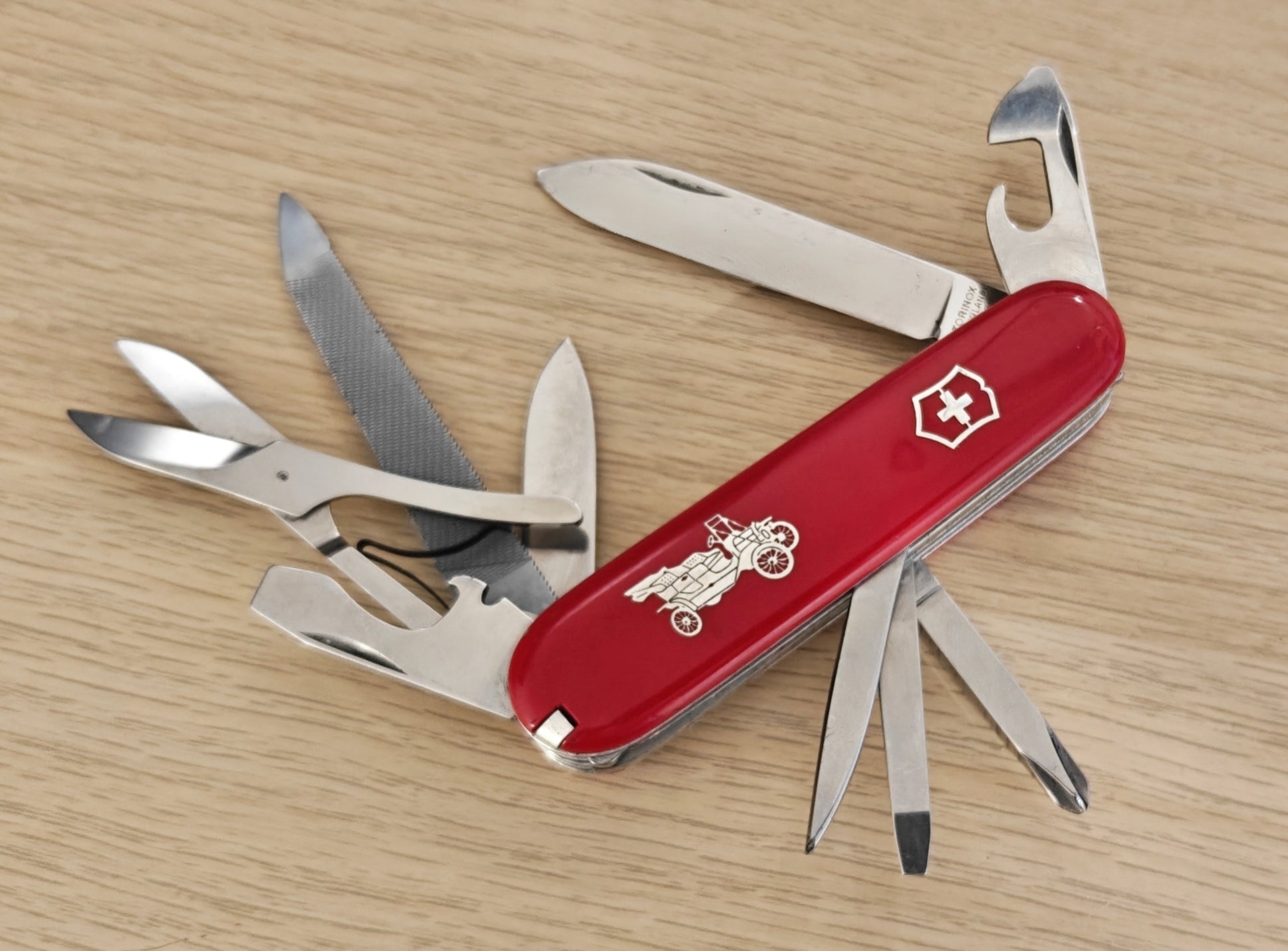 Victorinox Swiss Army Knife Grand Prix 1973-1976 Aluminum Tweezers