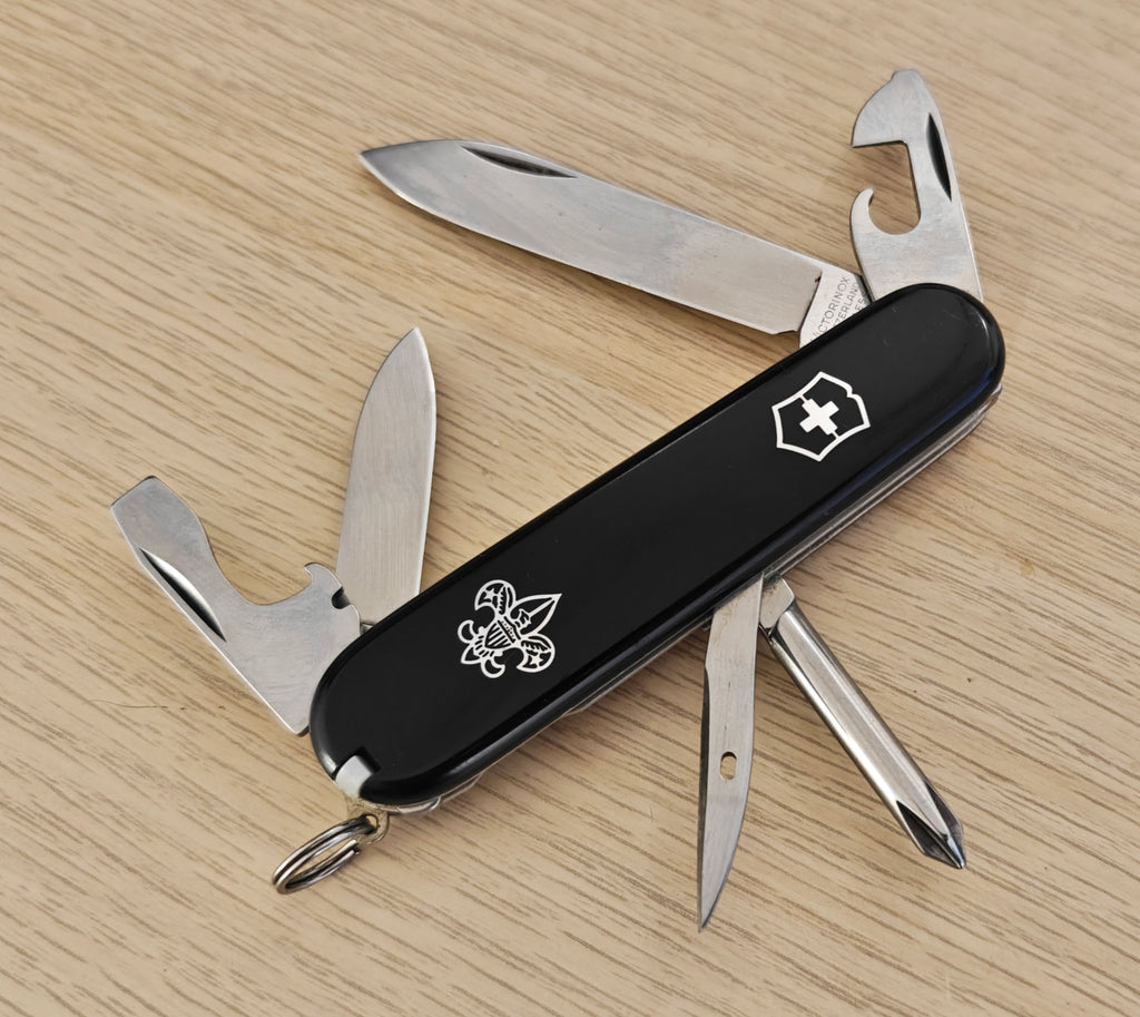 Victorinox Swiss Army Tinker BSA Black Metal inlay 1986-1991