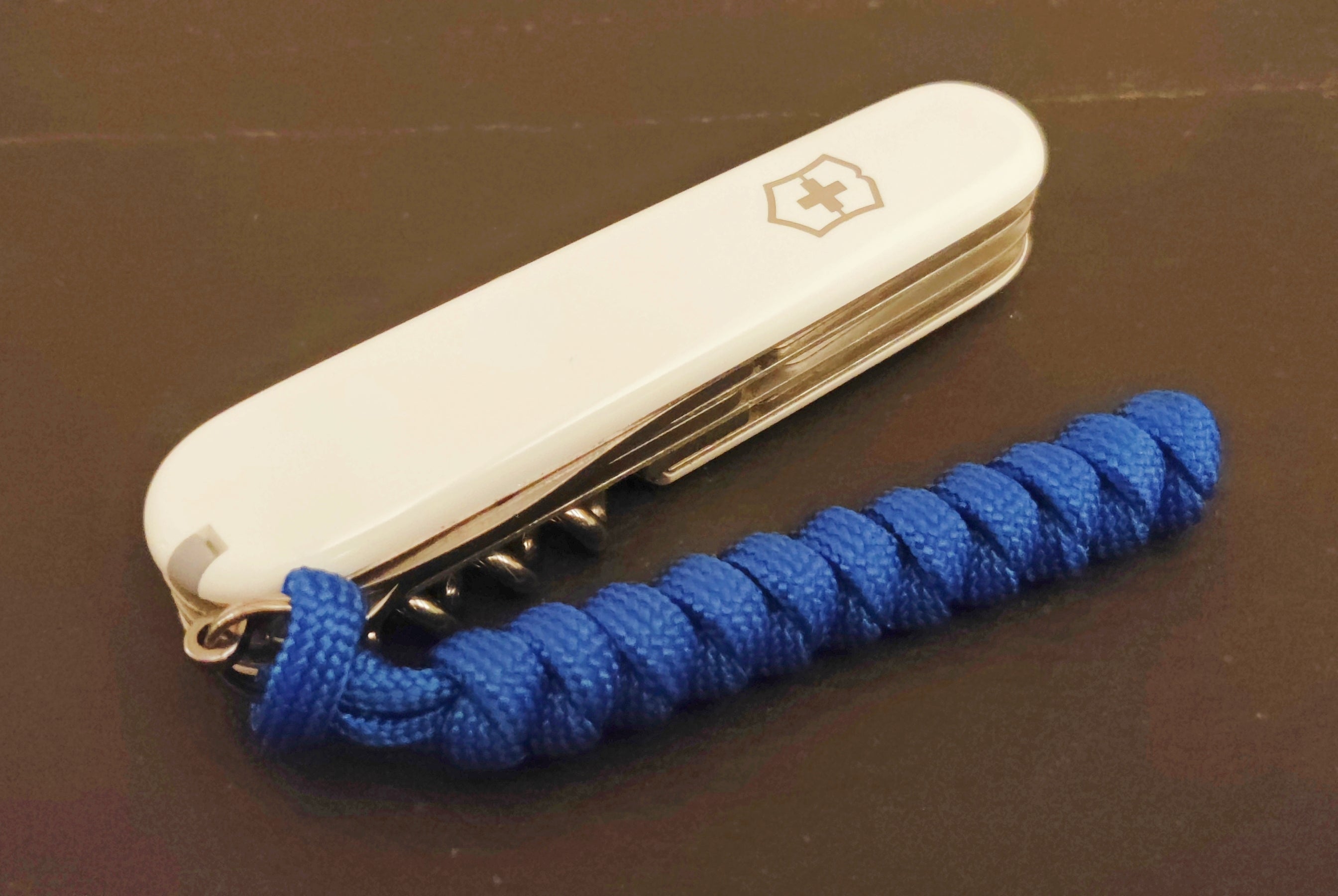 Cordão Paracord Azul para Victorinox SAK