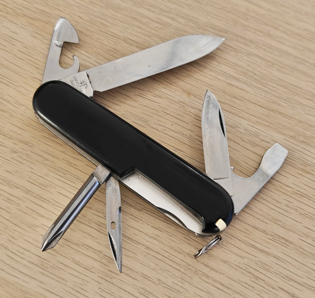 Victorinox Swiss Army Tinker BSA Black Metal inlay 1986-1991