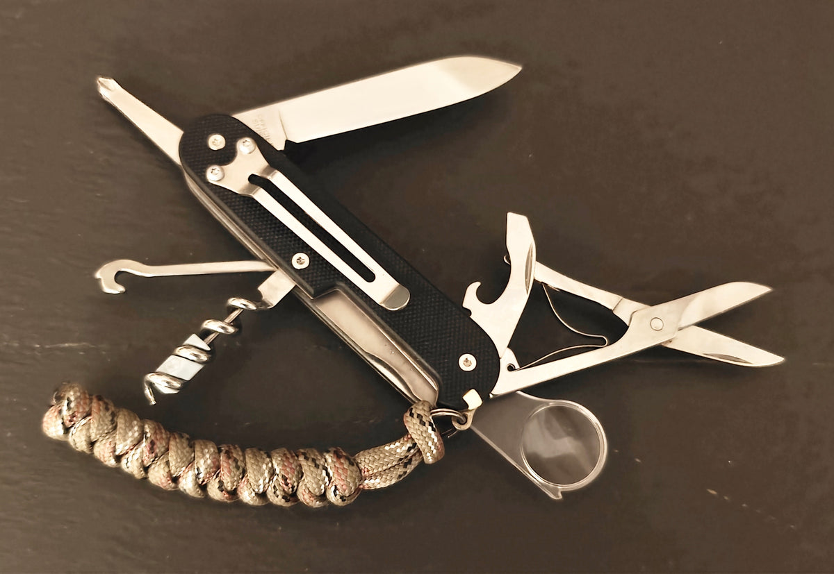 Victorinox Swiss Army Knife Custom Yeoman G10 Scales