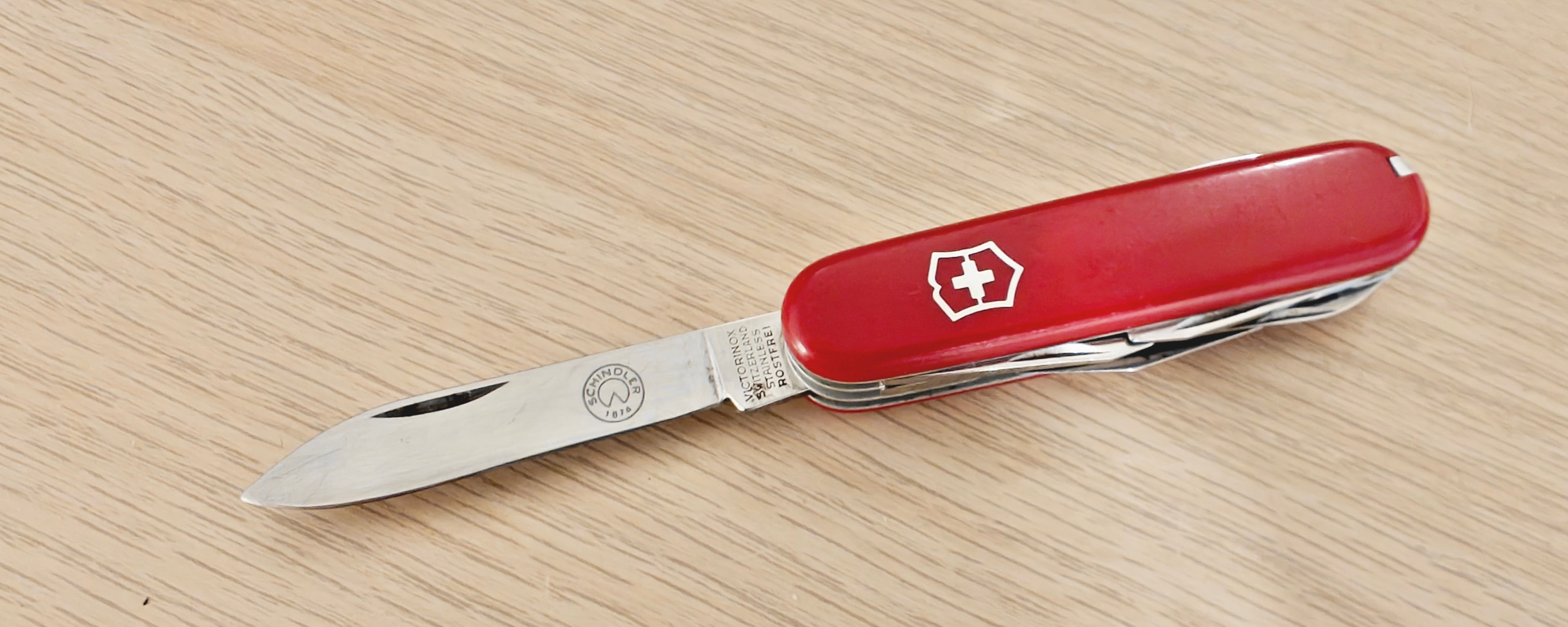 Victorinox Swiss Army Knife Climber Small LNF 84mm Schindler 1973-1976