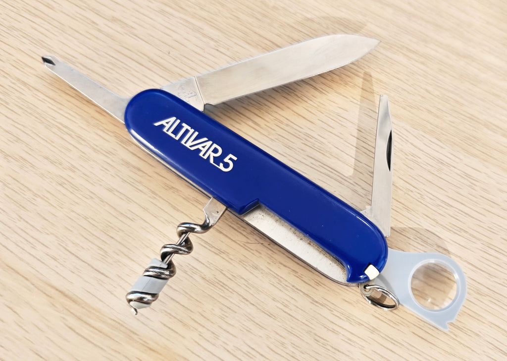 Victorinox Swiss Army Knife Engineer Telemecanique - a true collector's grail