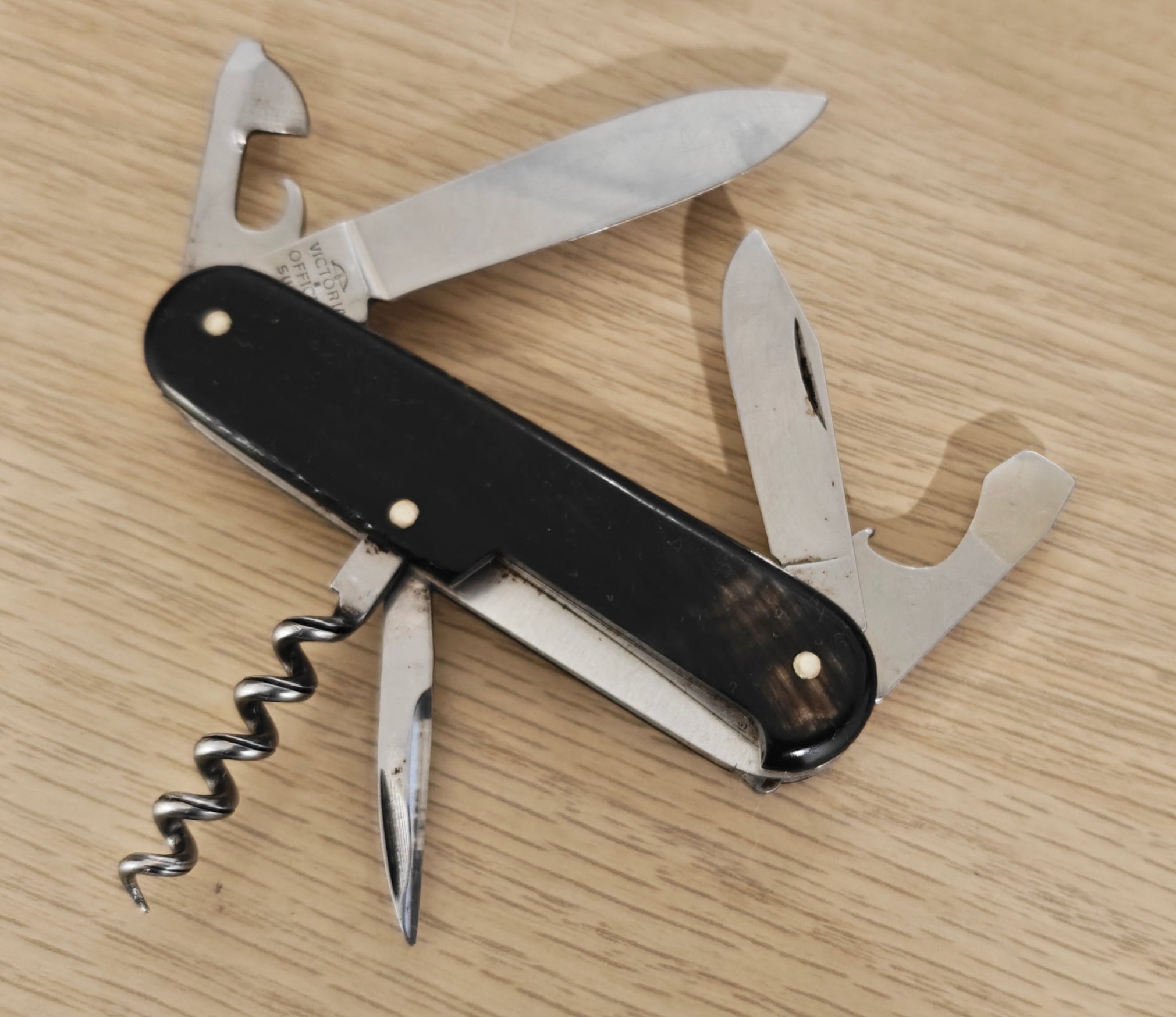 Victorinox Swiss Army Tourist 234k 84mm Horn 1961-1971 Bern