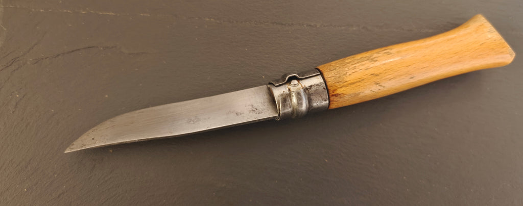 Vintage Opinel No.8 French Folding Knife – Carbon Steel – 1967-1980