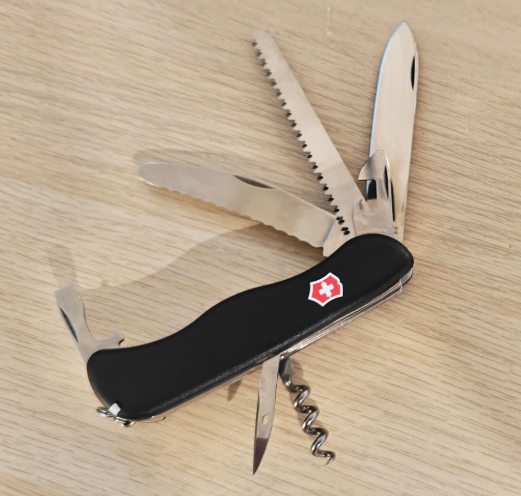 Couteau suisse Victorinox Fireman, verrouillage à glissière, neuf en boîte