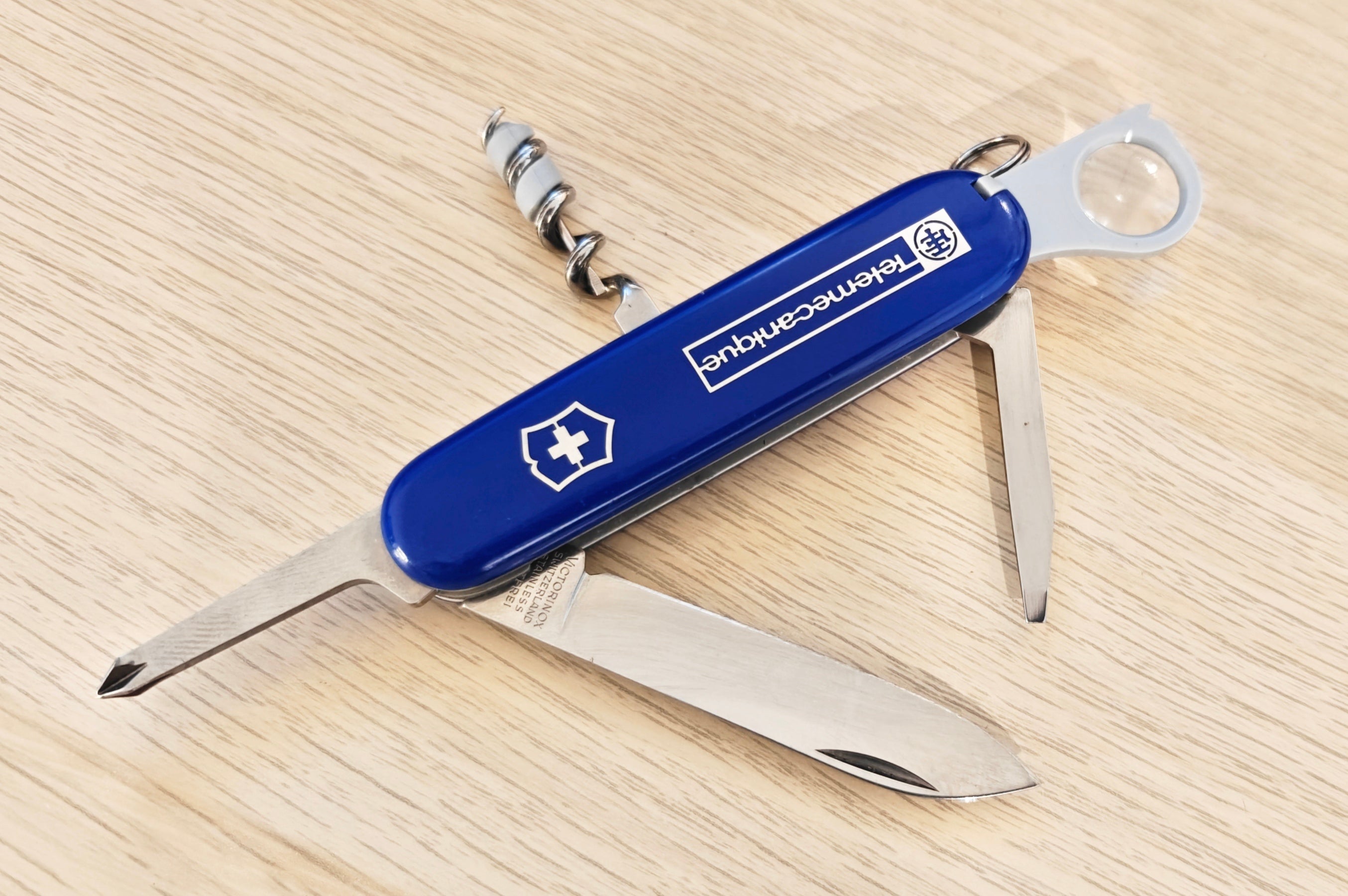 Victorinox Swiss Army Knife Engineer Telemecanique - a true collector's grail