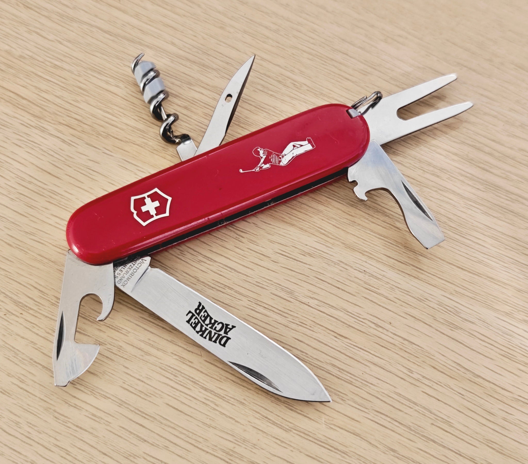Victorinox Swiss Army Knife Spartan Golfer Divot tool rare