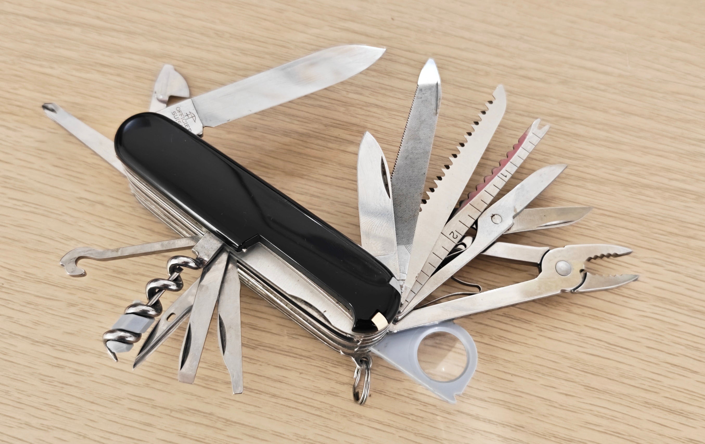 Victorinox Swiss Army Knife Swisschamp Black 1991-1996