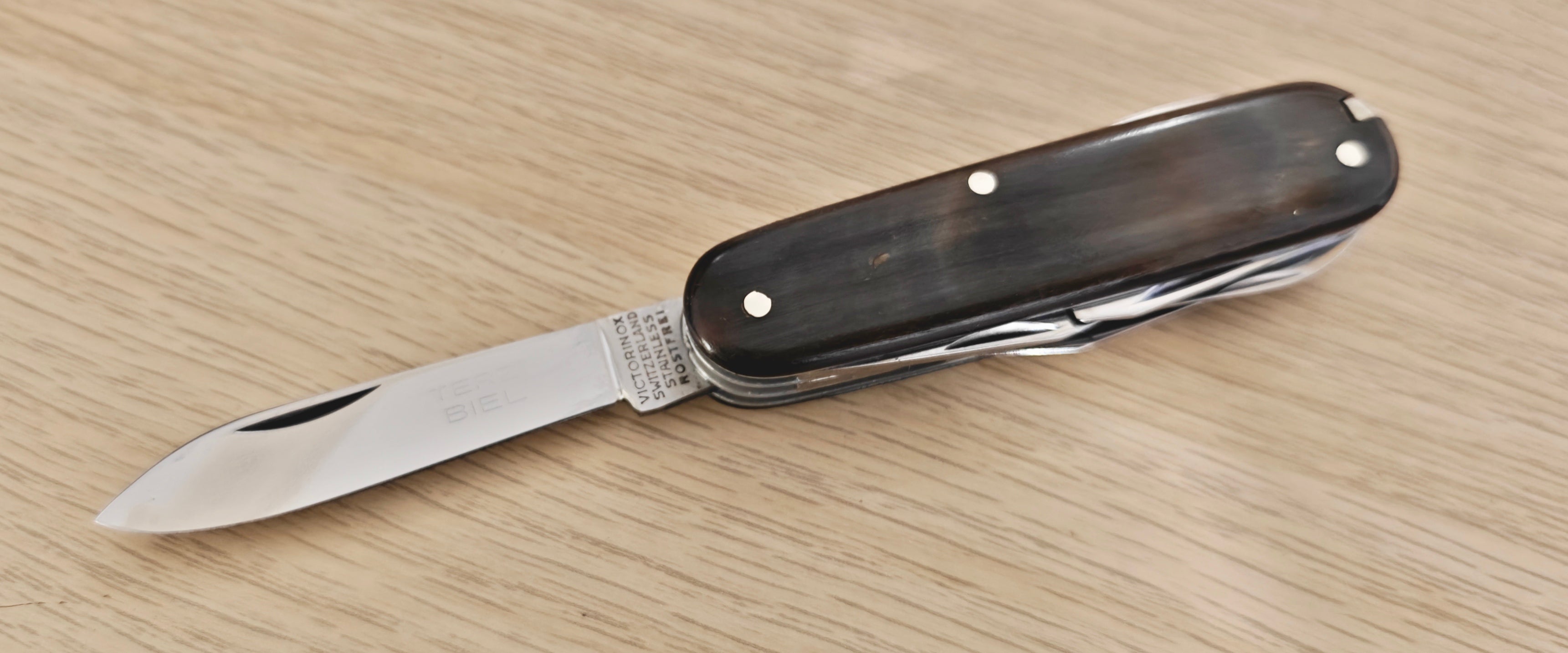 Victorinox Swiss Army Knife Climber Small LNF 84mm Horn Terzy 1961-1971
