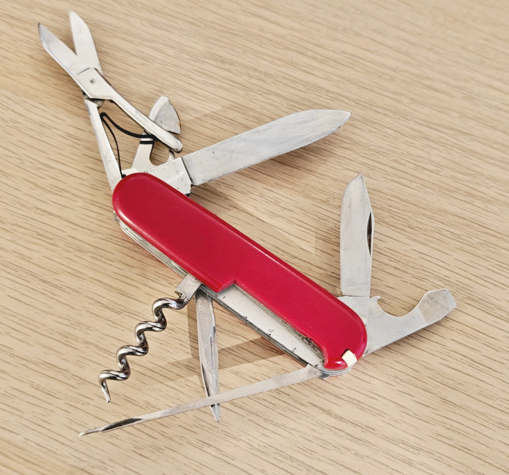 Victorinox Swiss Army Knife Climber Small LNF 84mm Schindler 1973-1976