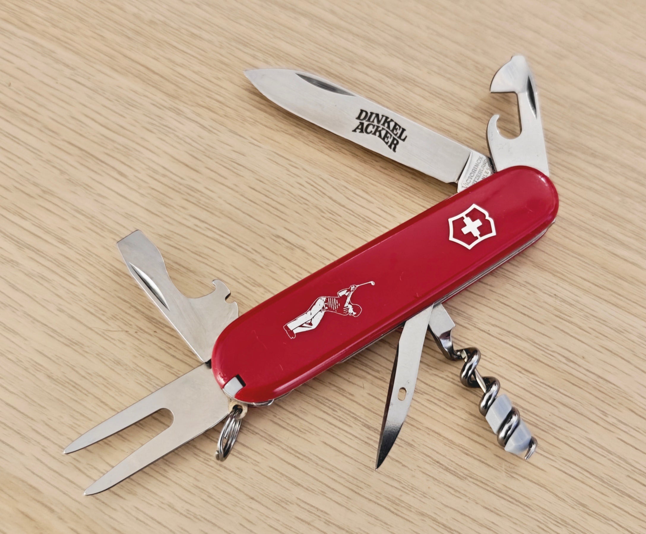 Victorinox Swiss Army Knife Spartan Golfer Divot tool rare