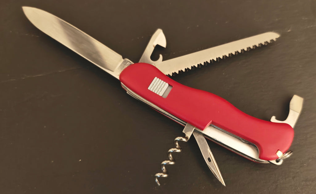 Victorinox Swiss Army Knife Forester Rucksack Slide Lock 111mm