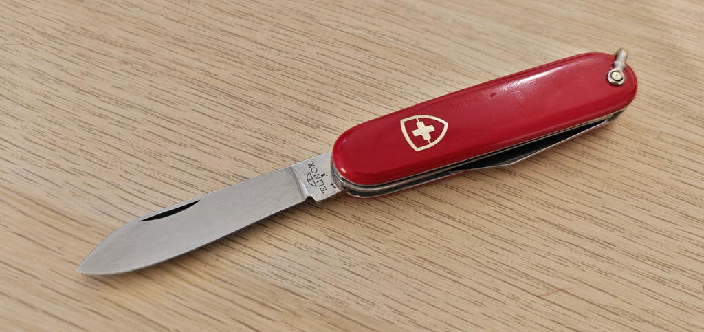 Victorinox Swiss Army Lumberjack 84mm Elinox 1957-1965 Bail