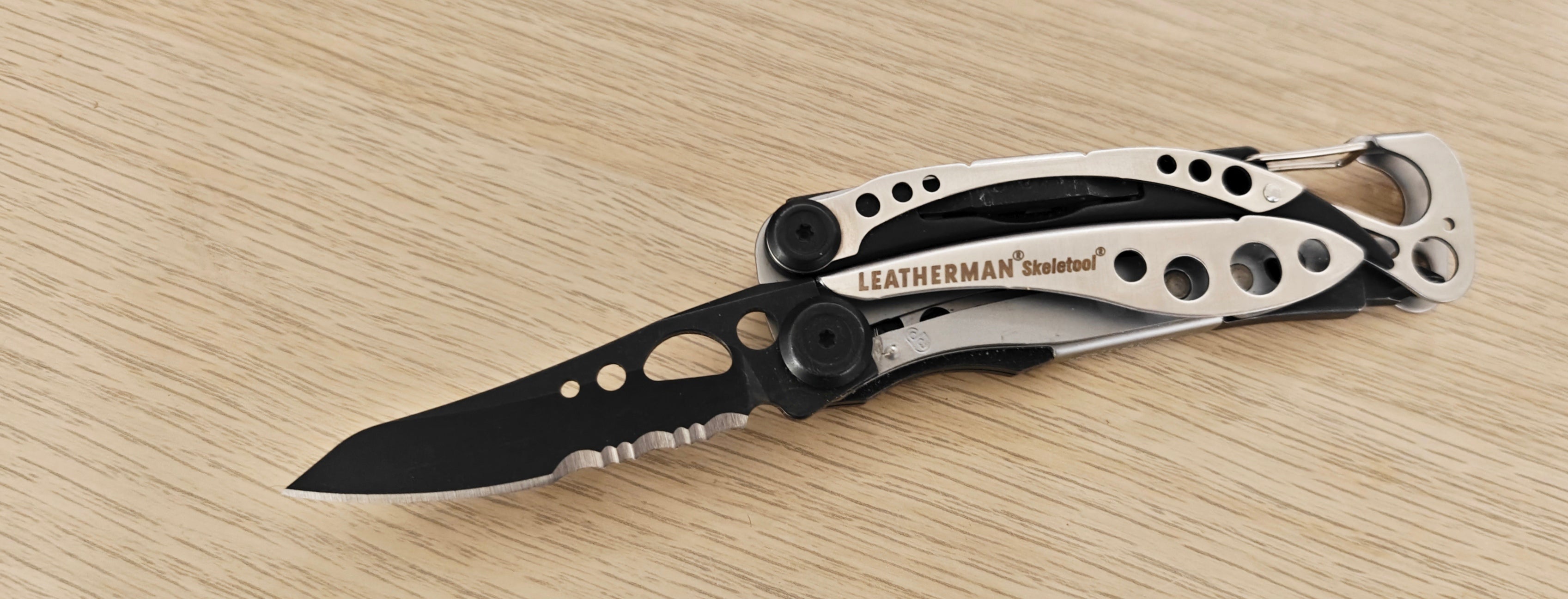 Leatherman Skeletool Silver Black