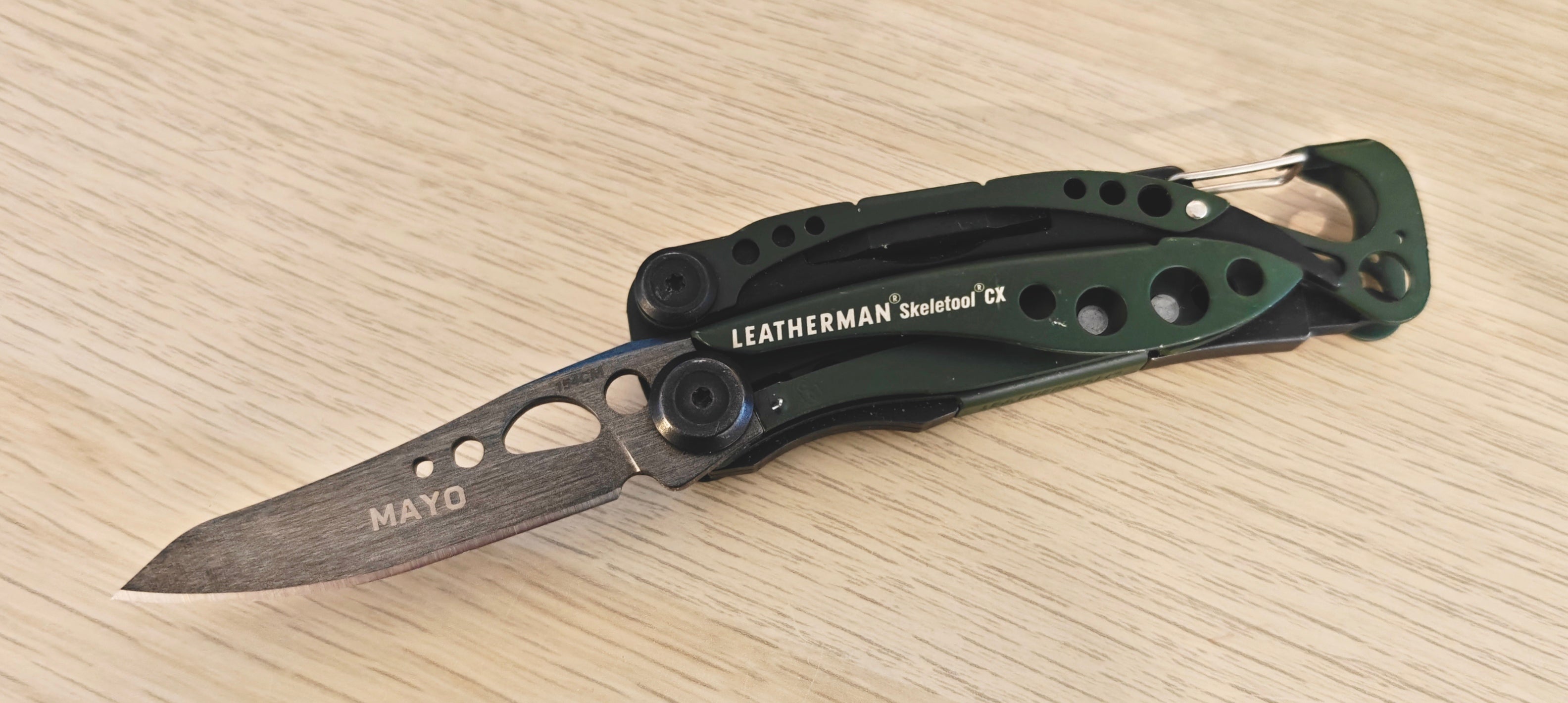 Leatherman Skeletool CX Vert olive