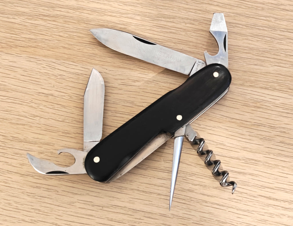 Victorinox Swiss Army Knife Standard 234 Inoxyd 1946-1951 Horn Stahag
