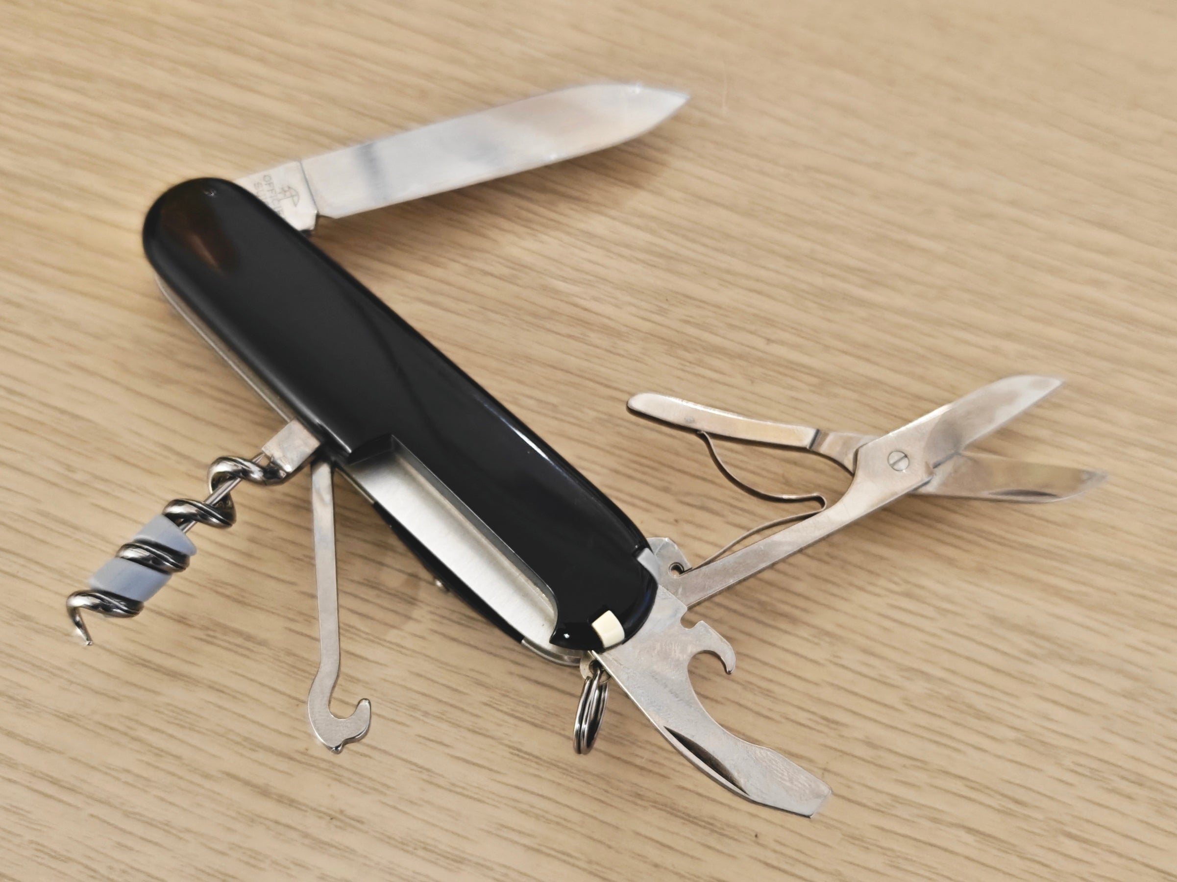 Victorinox Swiss Army Timekeeper Black 1990 Early