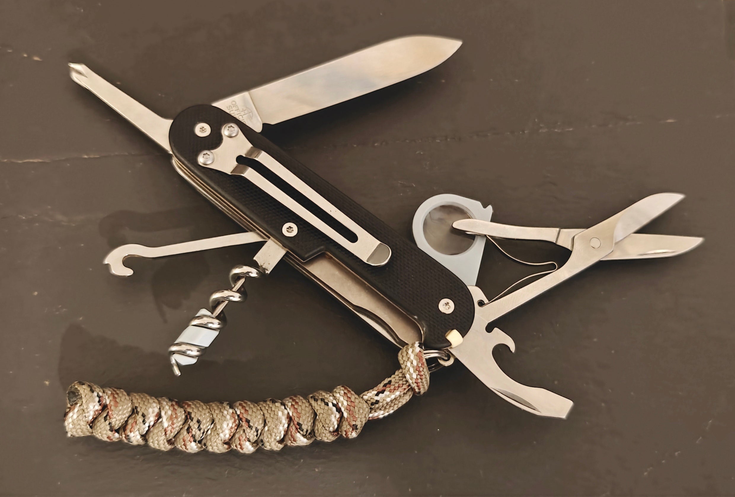 Victorinox Swiss Army Custom Yeoman G10 Scales