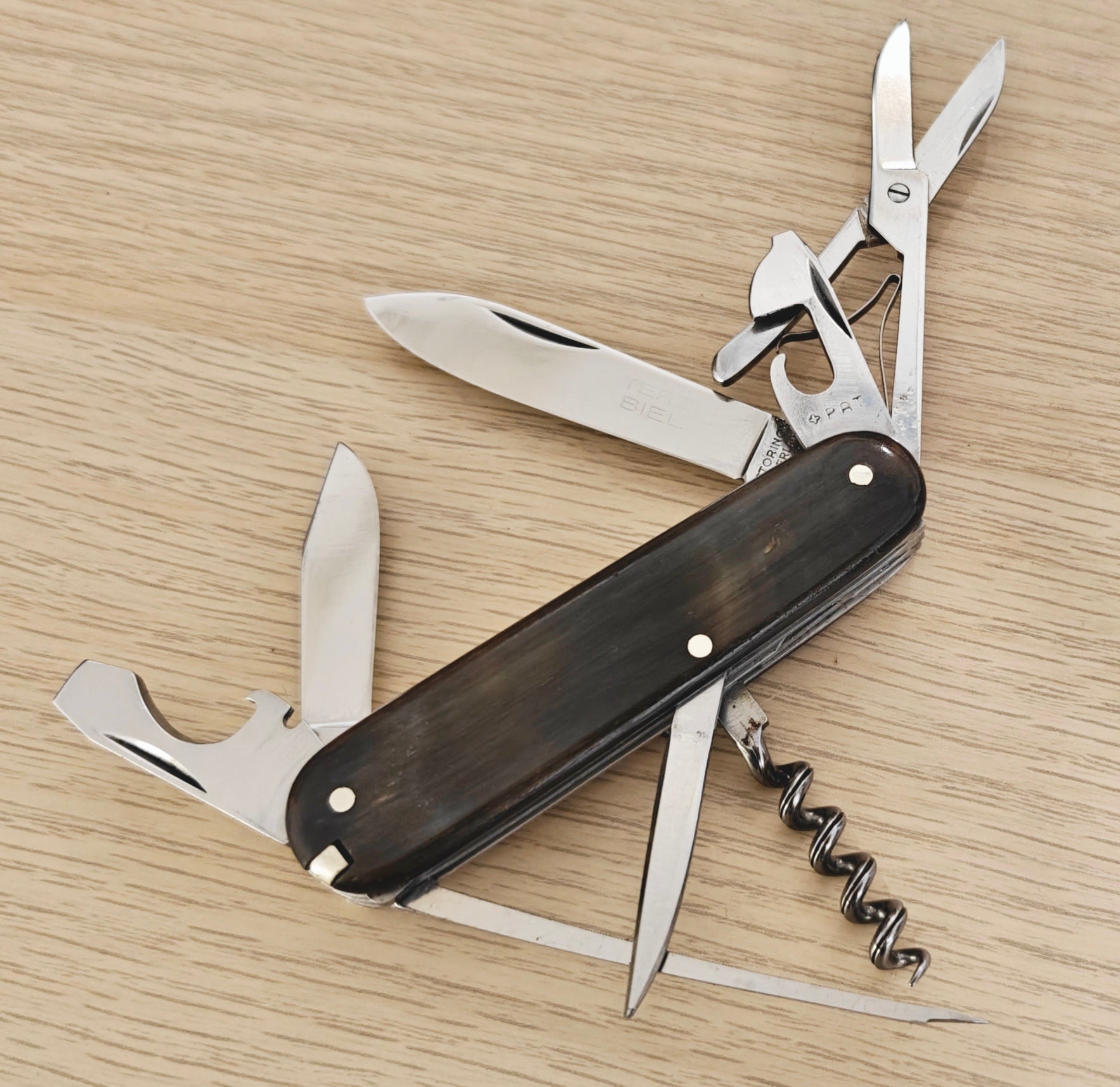 Victorinox Swiss Army Knife Climber Small LNF 84mm Horn Terzy 1961-1971