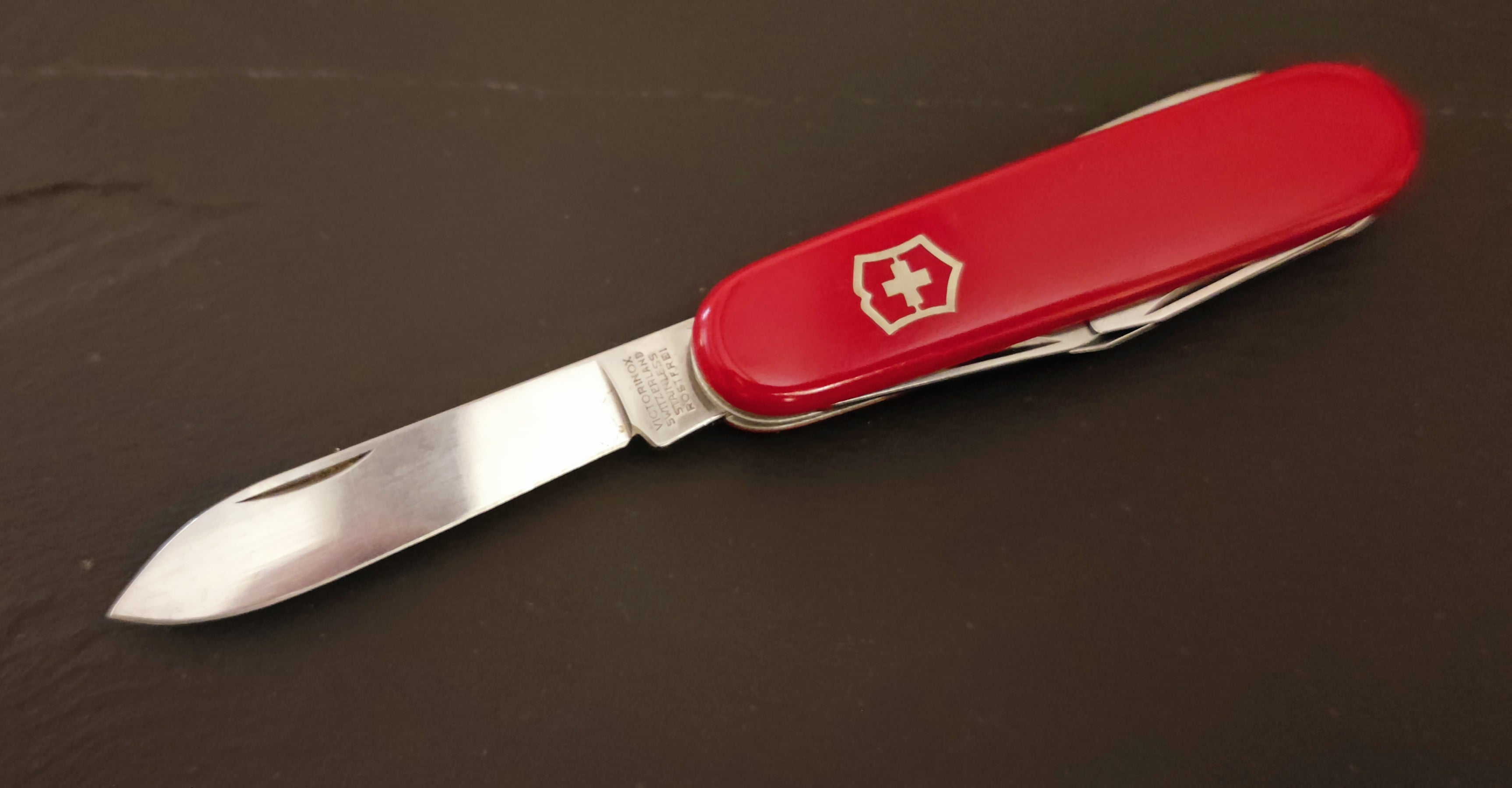 Victorinox Swiss Army Tourist Victoria Binkert metal inlay 1961-1971