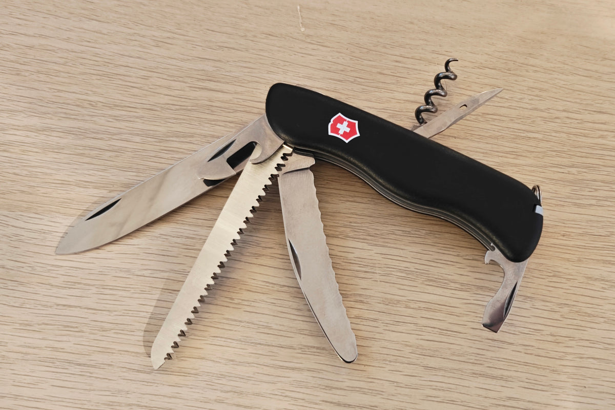 Couteau suisse Victorinox Fireman, verrouillage à glissière, neuf en boîte