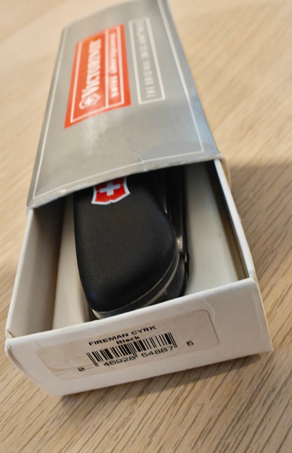 Couteau suisse Victorinox Fireman, verrouillage à glissière, neuf en boîte