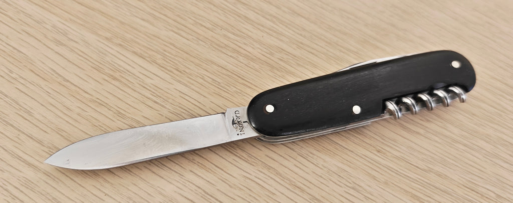 Victorinox Swiss Army Knife Tourist Inoxyd 1946-1951 Zurich Horn