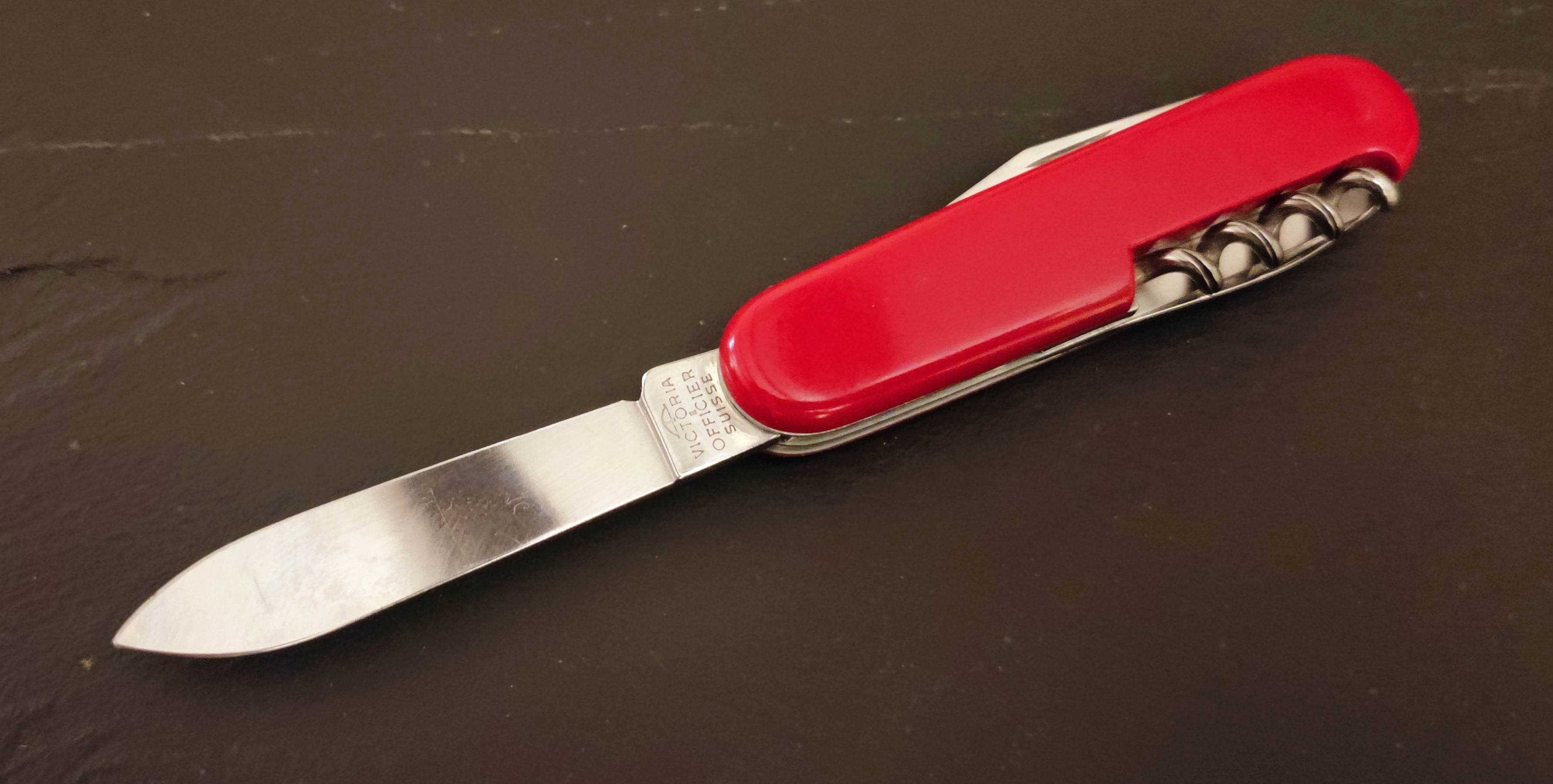 Victorinox Swiss Army Tourist Victoria WAGNER Incrustação de metal 1971-1973