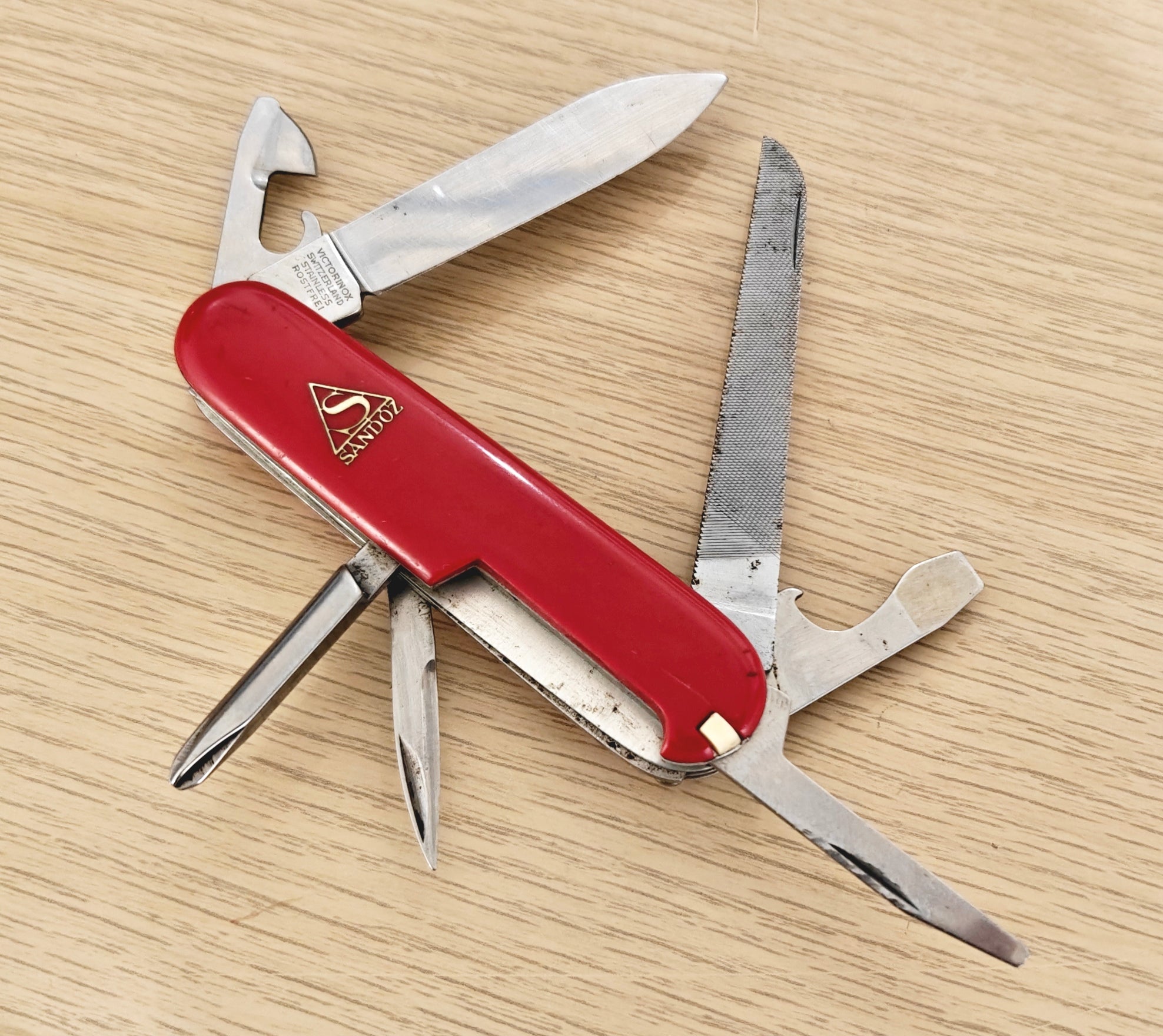 Victorinox Swiss Army Automobile St Christoph 1971-1973 Sandoz