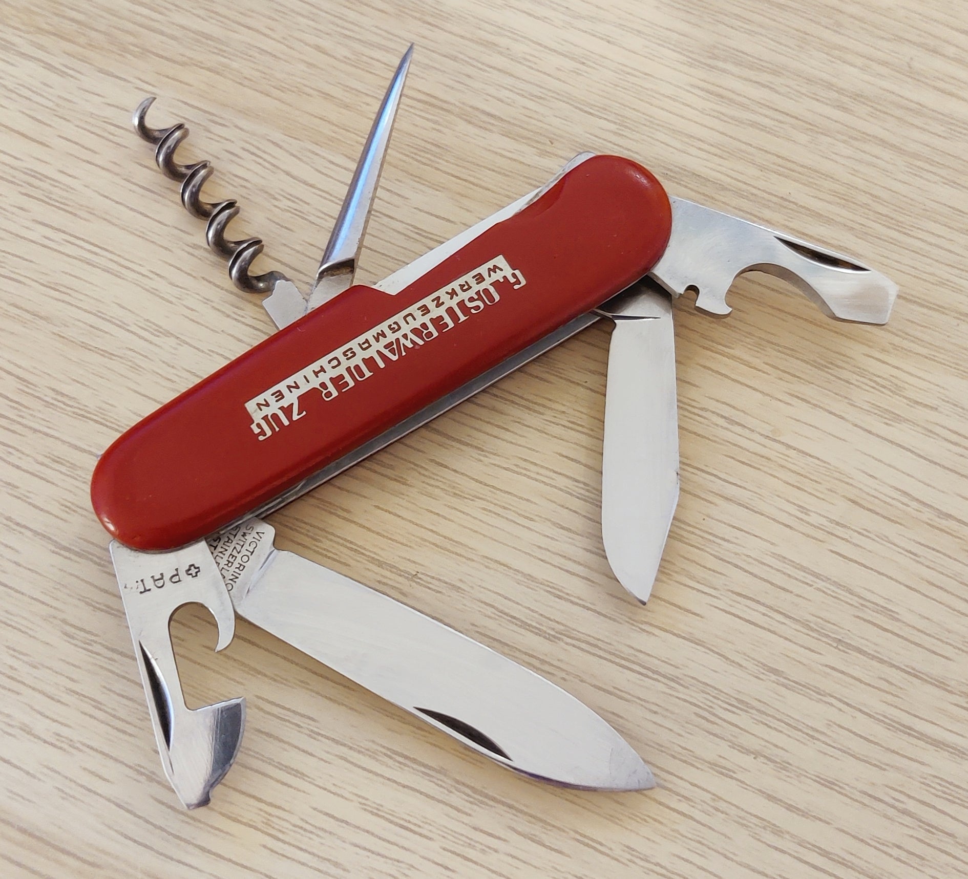 Victorinox Swiss Army Tourist Victoria 1957-1961 Osterwalder