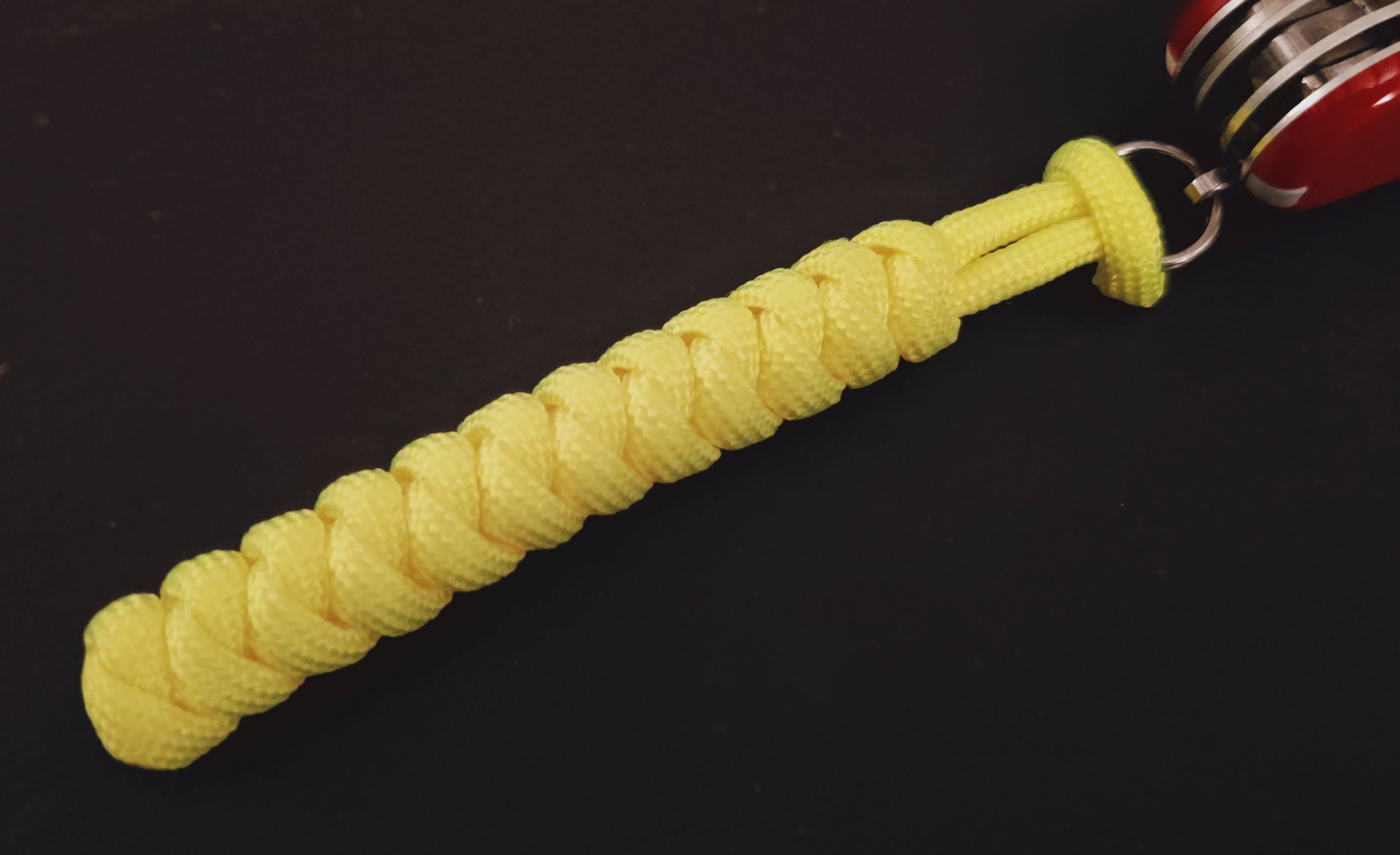 Cordão Paracord Amarelo para Victorinox SAK