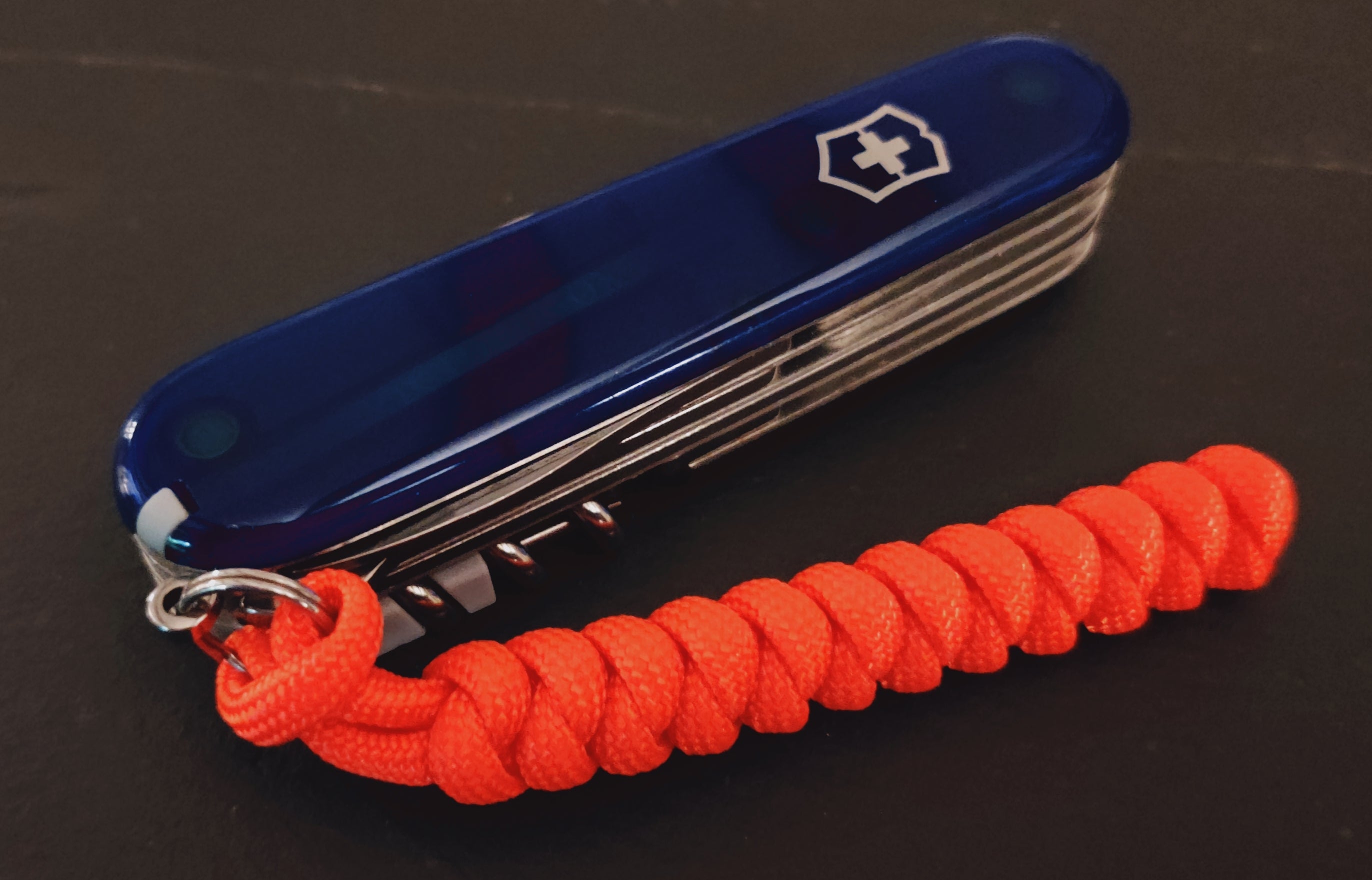 Cordão Paracord Laranja para Victorinox SAK