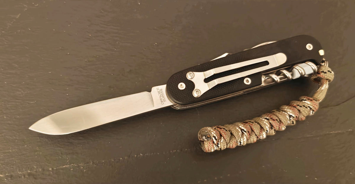 Victorinox Swiss Army Knife Custom Yeoman G10 Scales
