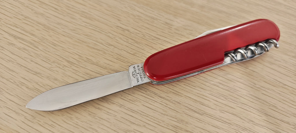 Victorinox Swiss Army Tourist Victoria Swissair metal inlay 1961-1971